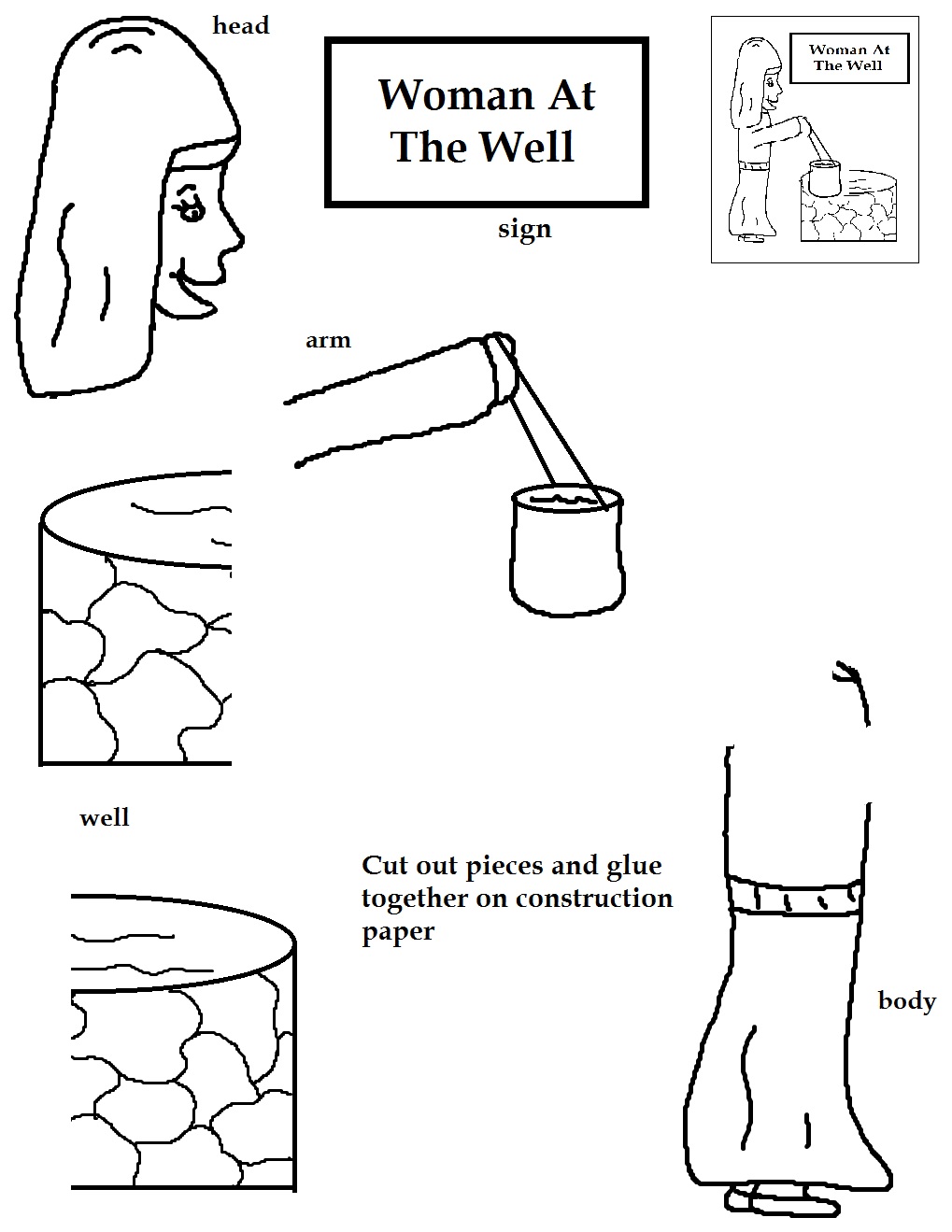 Woman At The Well Sunday School Lesson
